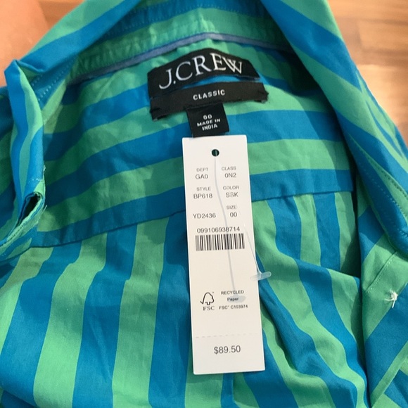 J. Crew women’s button up - Picture 3 of 4